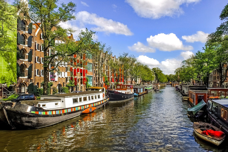 Foto Amsterdam Kanal