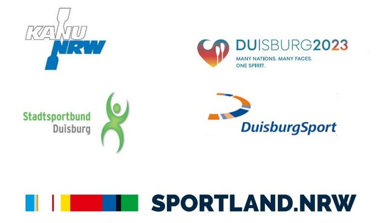 Logos Projektpartner Duisburg paddelt